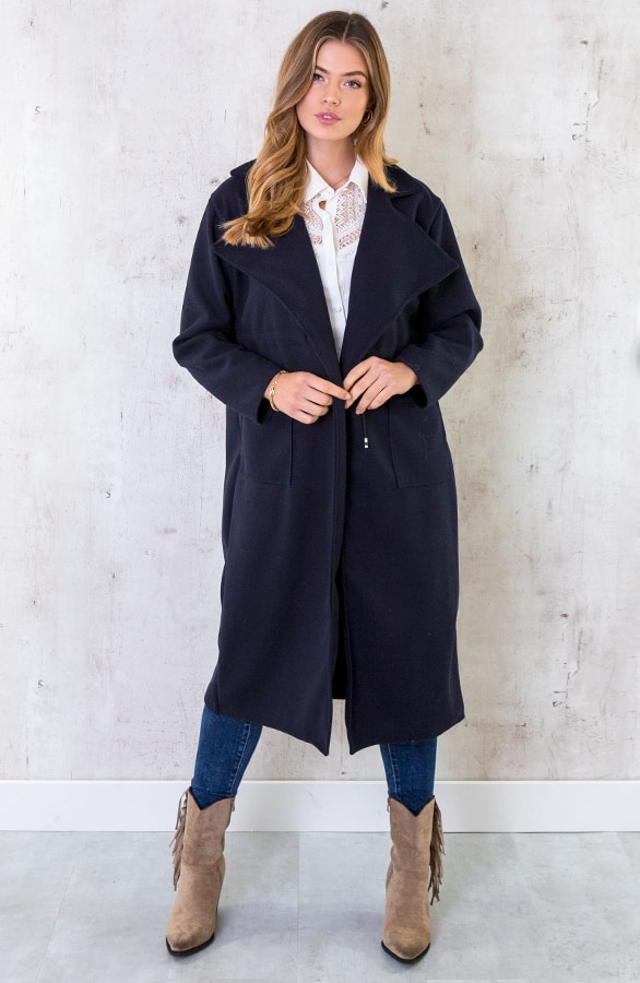 Fleece Jas Marant Marineblauw – shoparchief, foto 3