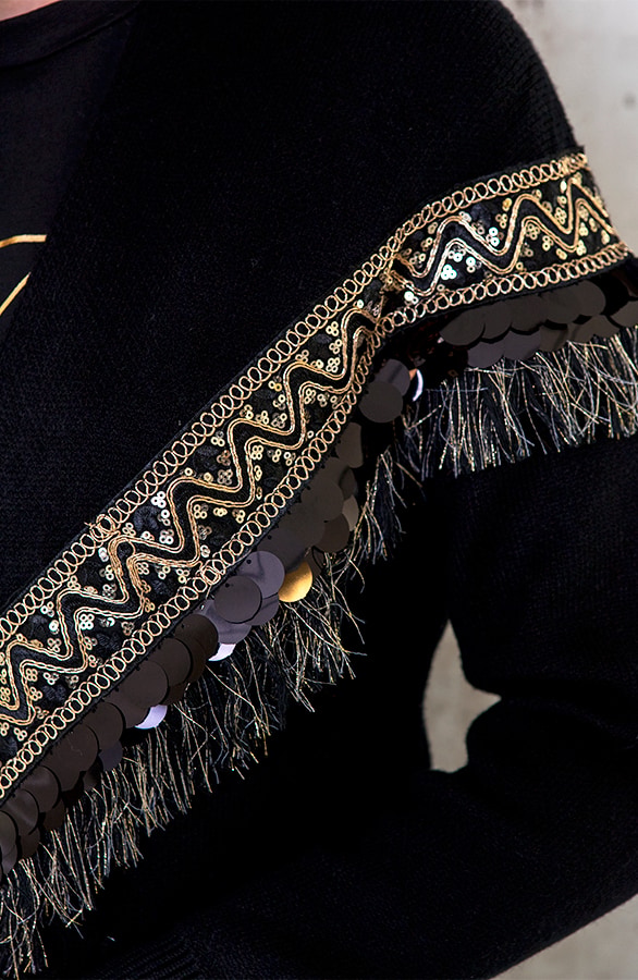 Kelim Vest Zwart – shoparchief, foto 4