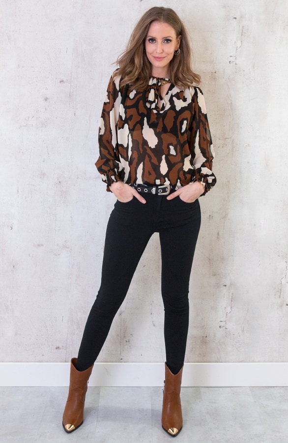 Military Bluse Cognac, Shoparchiv, Foto 3