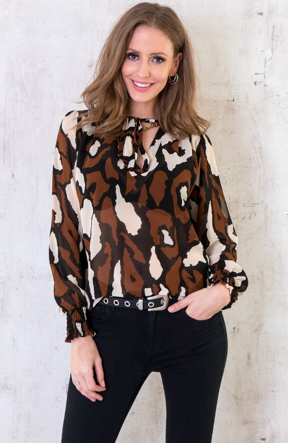 Military Bluse Cognac, Shoparchiv, Foto 4