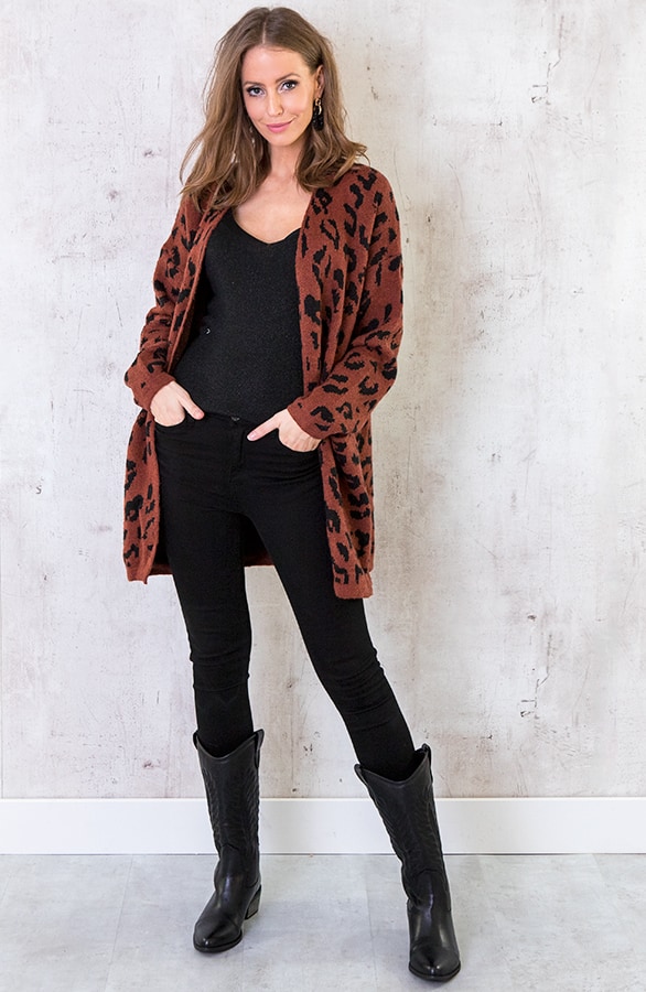 Panter Vest Cognac – shoparchief, foto 5