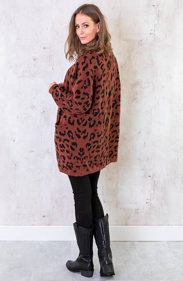 Panter Vest Cognac – shoparchief, foto 3