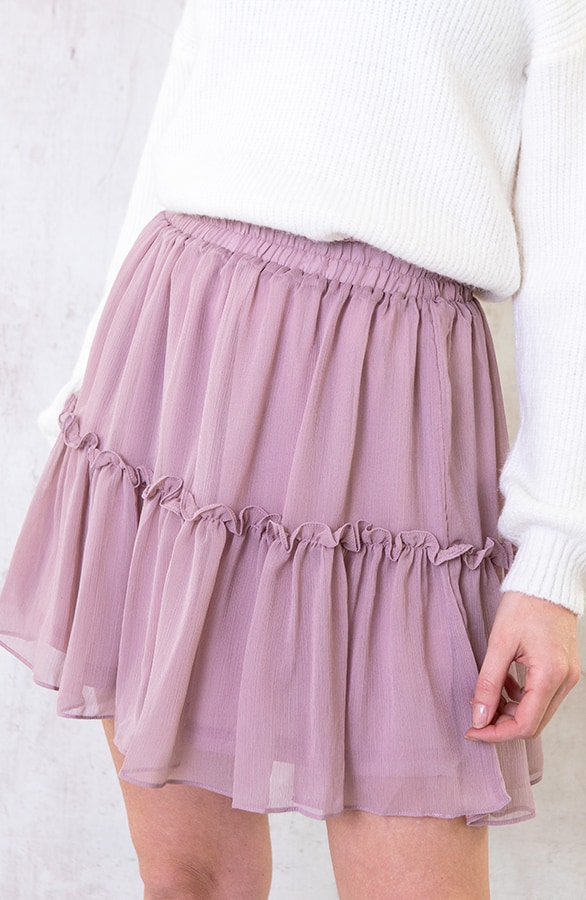 Plooirok Met Ruches Roze – shoparchief