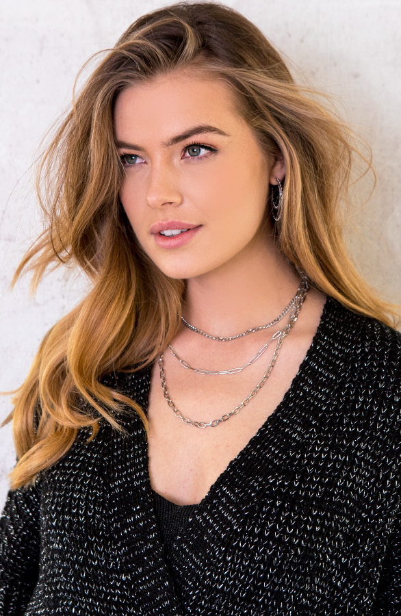 Schakel Layer Ketting Zilver – shoparchief, foto 2