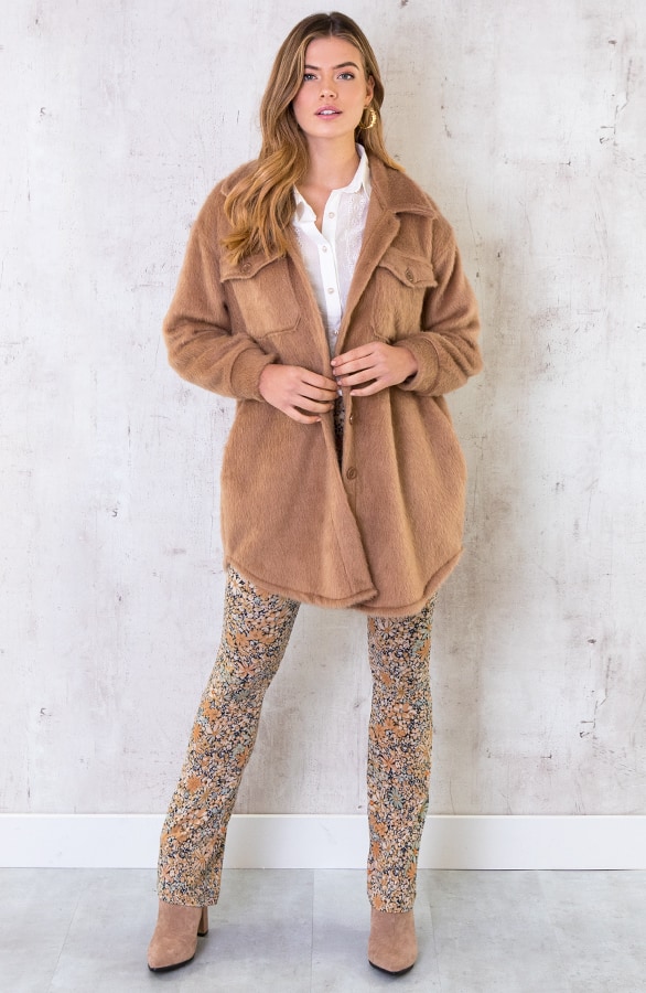Soft Jacket Camel – shoparchief, foto 7
