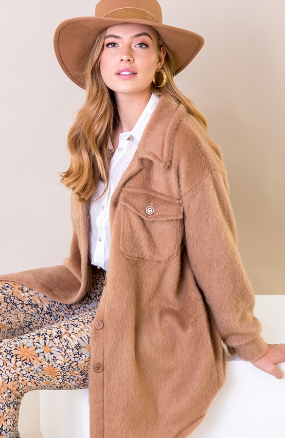 Soft Jacket Camel – shoparchief