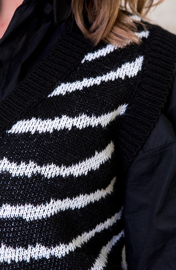 Spencer Zebraprint Zwart Wit – shoparchief, foto 4
