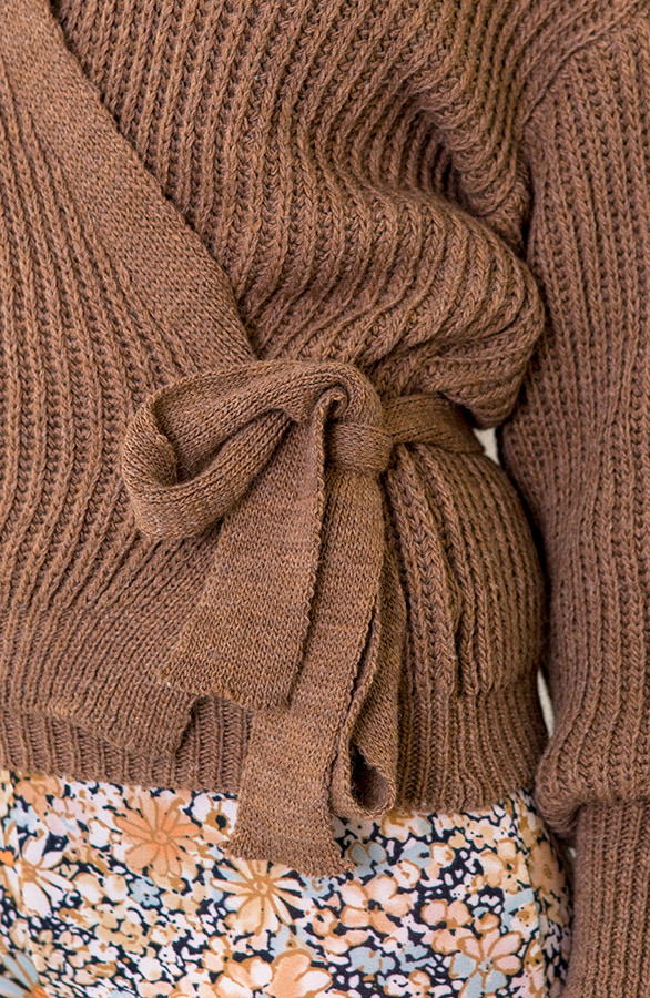 Strik Vest Gebreid Camel – shoparchief, foto 7