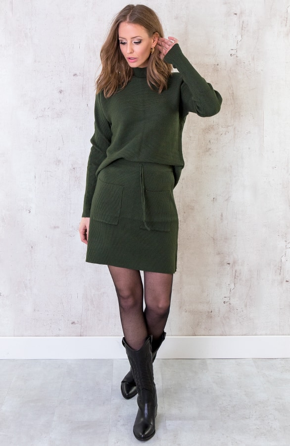 Twinset Trui Met Col Army – shoparchief, foto 2