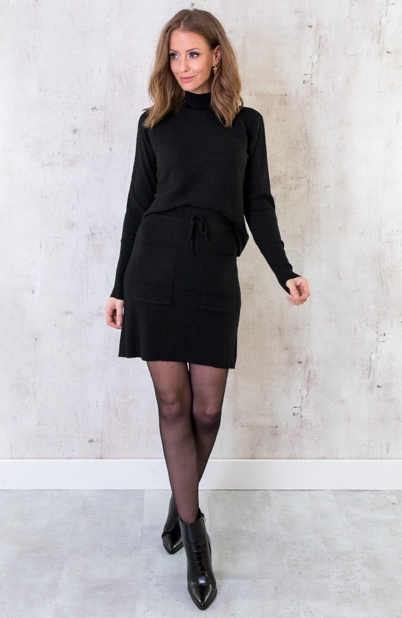 Twinset Trui Met Col Zwart – shoparchief, foto 5