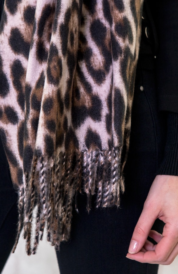 Ultra Soft Leoparden Schal Beige, Shoparchiv, Foto 4