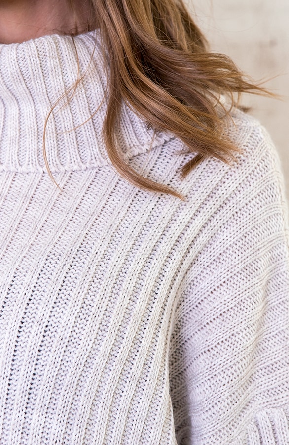 Coljurk Gebreid Lang Beige – shoparchief, foto 5
