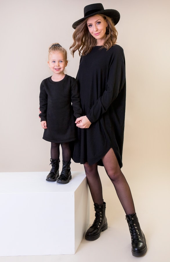 Fleece Tuniekjurk Kids Met Tas – shoparchief, foto 2