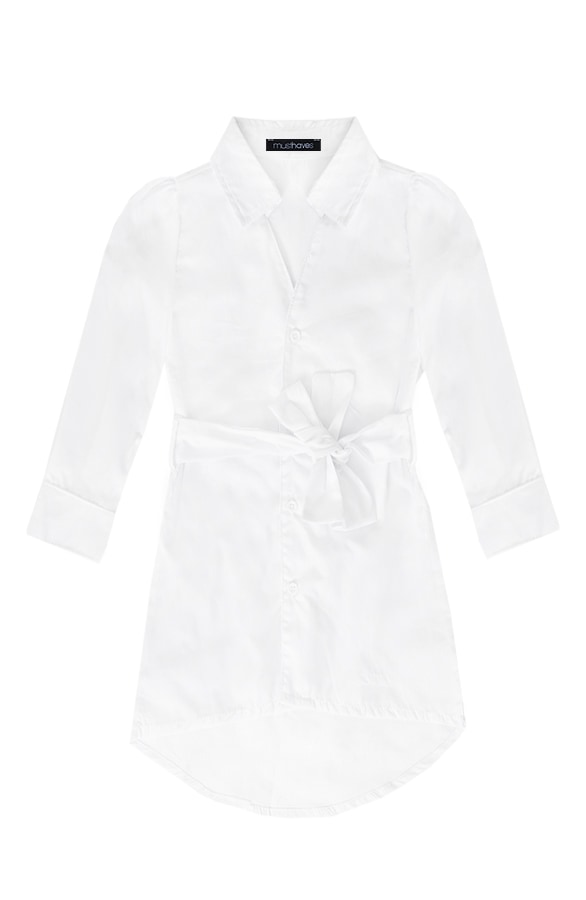 Katoenen Blouse Kids Wit – shoparchief, foto 6