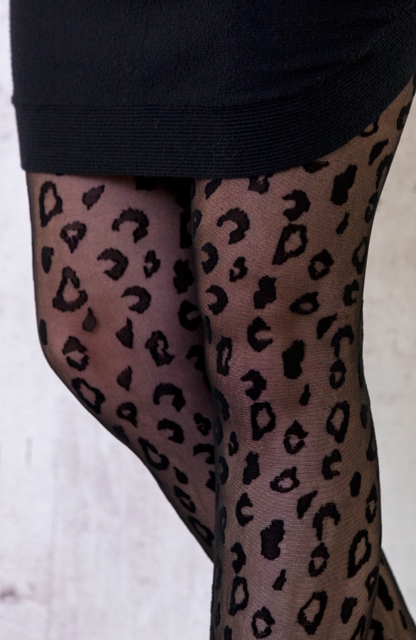 Leopard Panty Zwart – shoparchief, foto 3