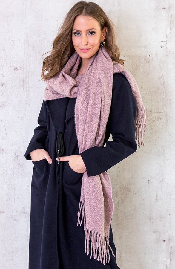 Luxe Cashmere Sjaal Roze – shoparchief