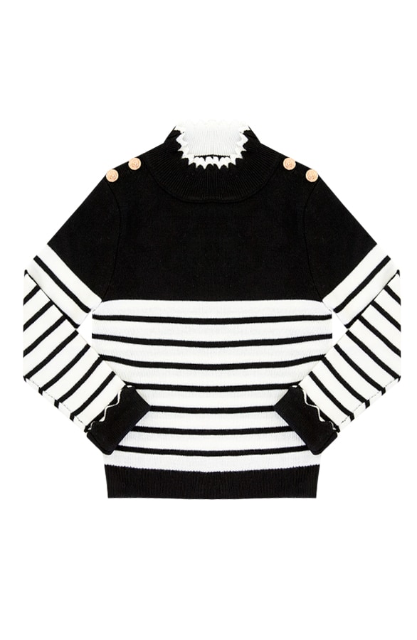 Sailor Coltrui Kids Zwart Wit – shoparchief