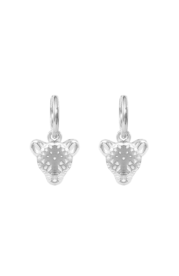Tijger Oorbellen Zilver – shoparchief