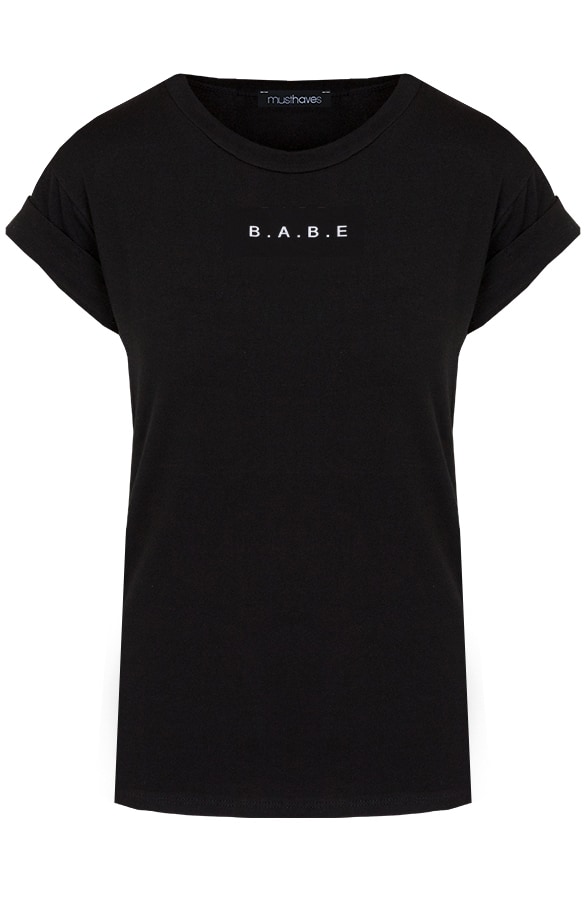 Babe Top Zwart – shoparchief