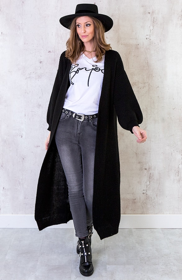 Bonjour Top Zwart – shoparchief, foto 5