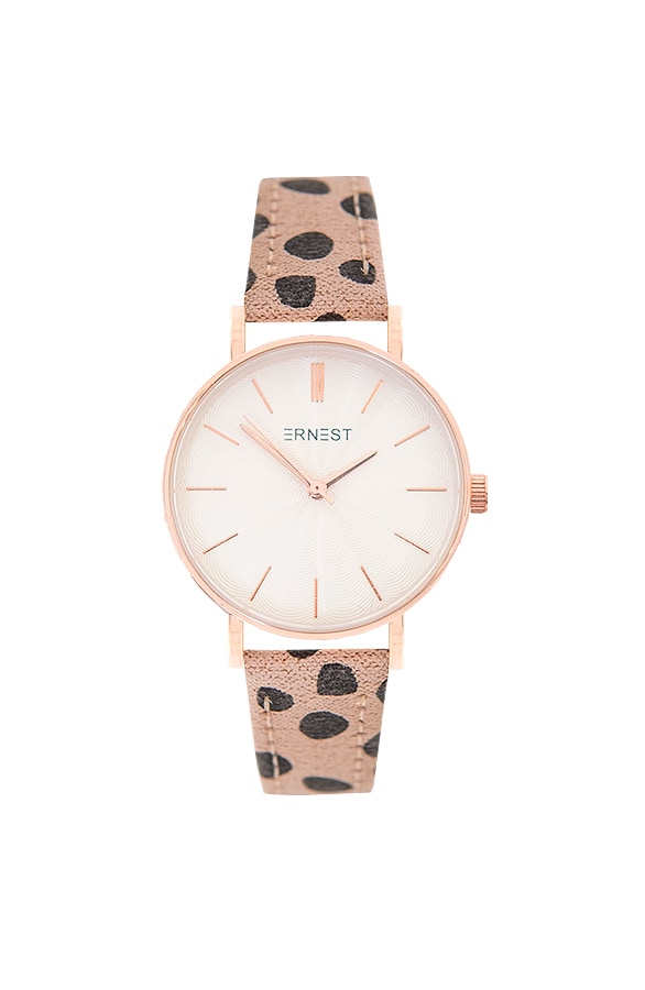 Cheetah Horloge Taupe – shoparchief