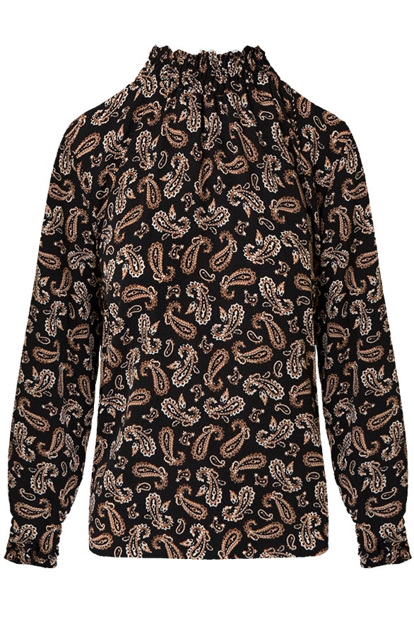 Col Blouse Paisley – shoparchief