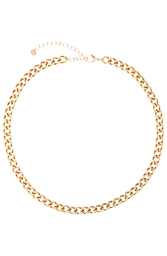 Dames Schakelketting Goud – shoparchief