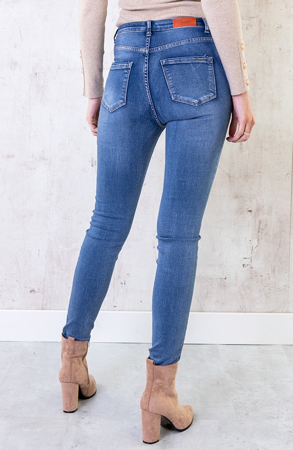 High Waist Spijkerbroek Dames – shoparchief, foto 4
