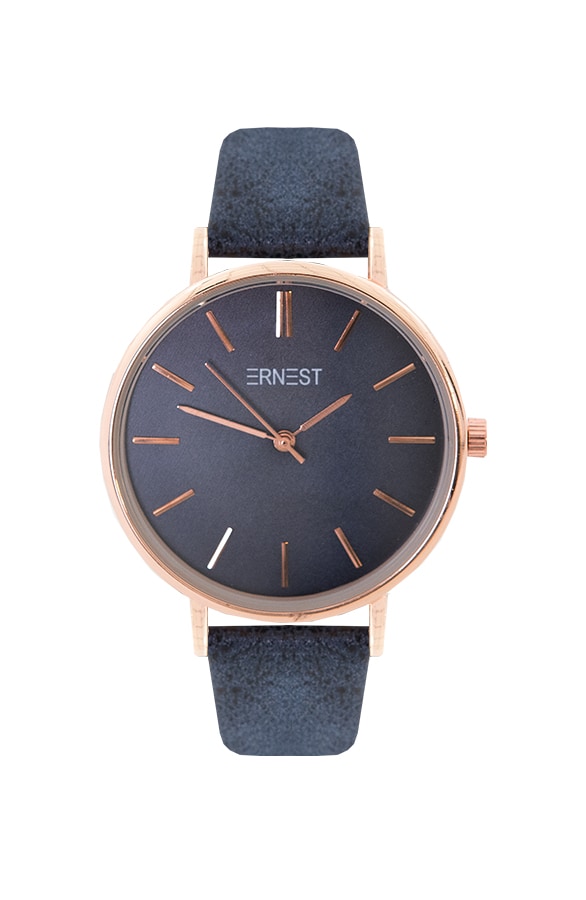 Horloge Leer Deluxe Marine – shoparchief