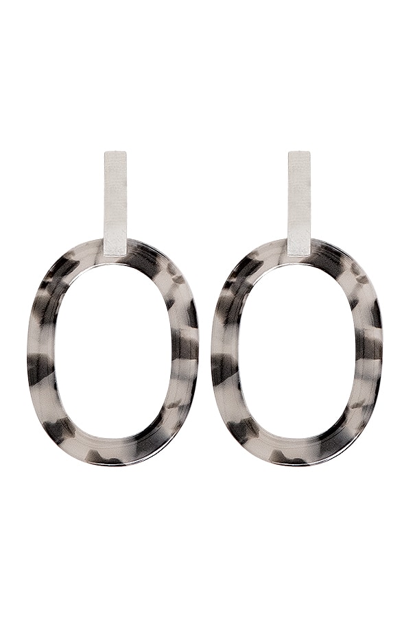 Luxury Leopard Oorbellen Grijs – shoparchief