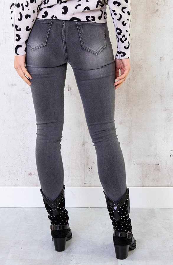 Skinny Jeans Damen Grau, Shoparchiv, Foto 3