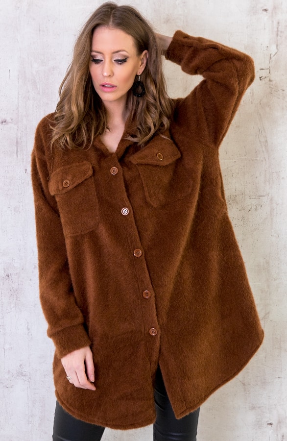 Soft Jacket Cognac – shoparchief, foto 2