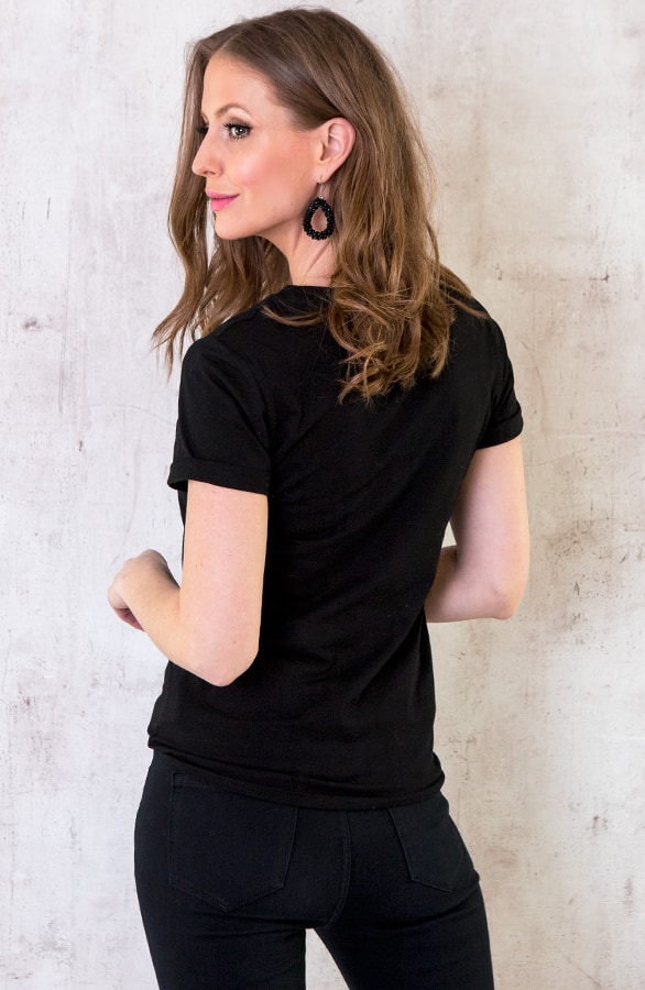 Butterfly Top Schwarz, Shoparchiv, Foto 3