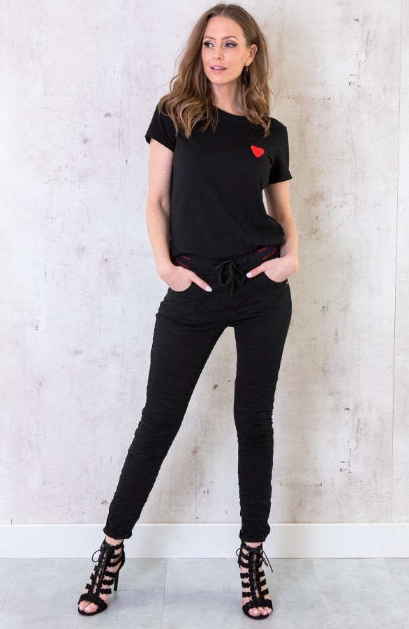 Chino Broek Jogging Zwart – shoparchief, foto 4