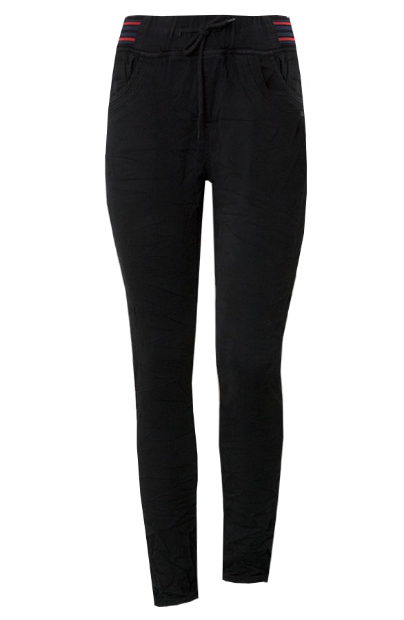 Chino Broek Jogging Zwart – shoparchief, foto 7