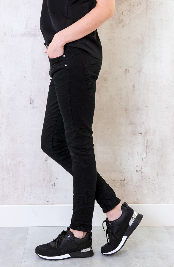 Chino Spijkerbroek Zwart – shoparchief, foto 2