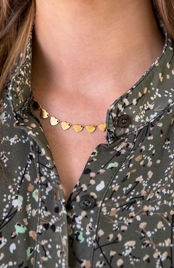 Hartjes Ketting Dames Goud – shoparchief, foto 2