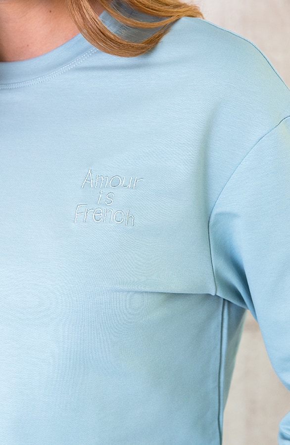 Jogging Sweater Amour Mint – shoparchief, foto 5