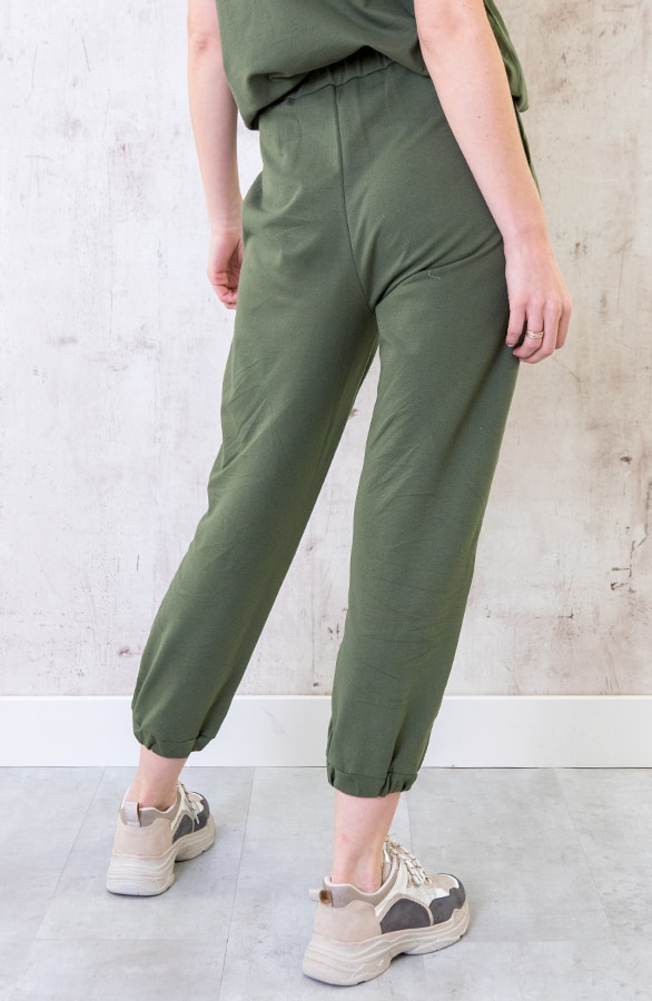 Joggingbroek Legergroen – shoparchief, foto 3