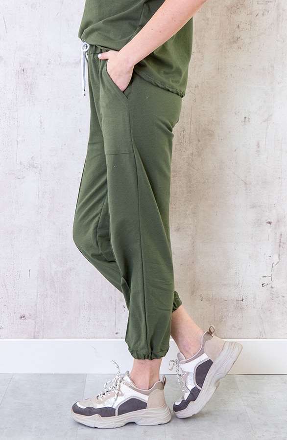Joggingbroek Legergroen – shoparchief, foto 2