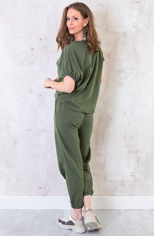 Joggingbroek Legergroen – shoparchief, foto 5