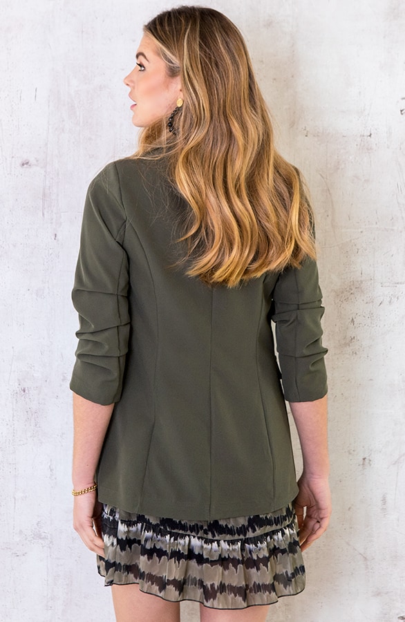 Overslag Print Rok Legergroen – shoparchief, foto 4