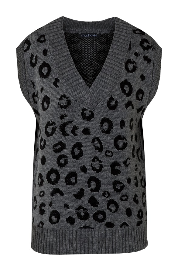 Spencer Leopard Grijs – shoparchief