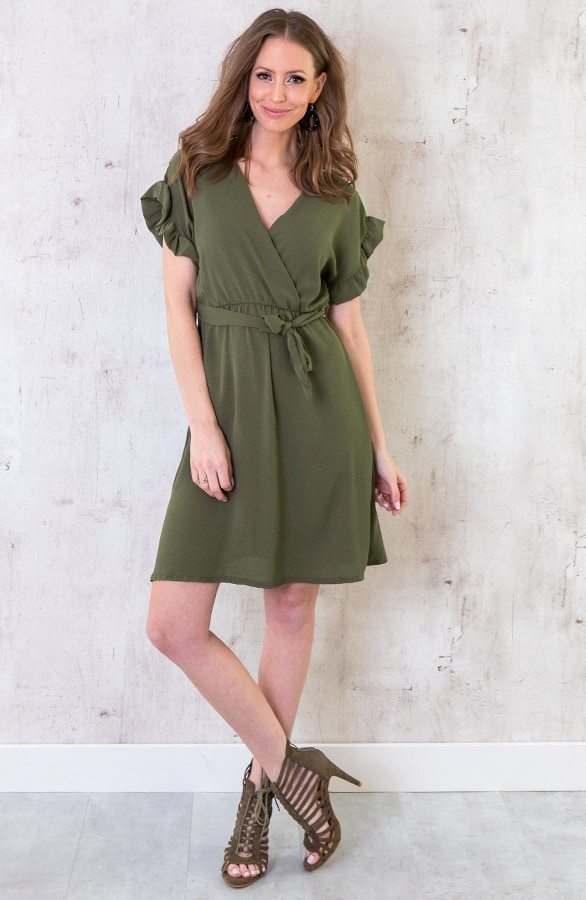 St. Tropez Kleid Armeegrün, Shoparchiv, Foto 5
