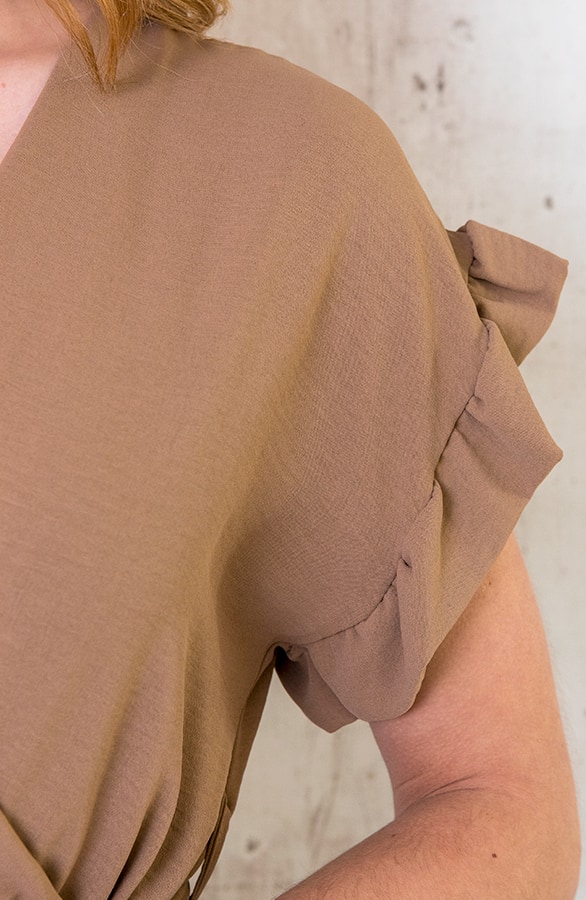 St. Tropez Kleid Midi Camel, Shoparchiv, Foto 5