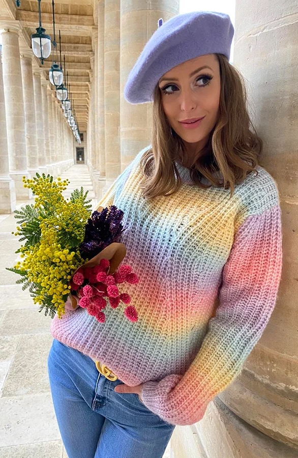 Tie Dye Trend Trui Dames – shoparchief, foto 3
