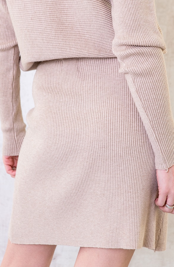 Twinset Rok Met Zakken Beige – shoparchief, foto 6