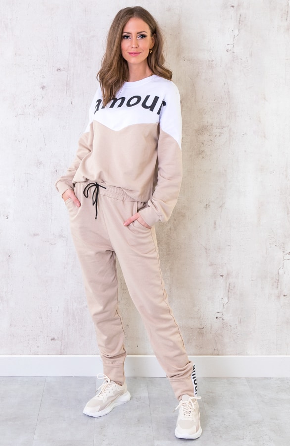 Comfy Broek Amour Beige – shoparchief, foto 2