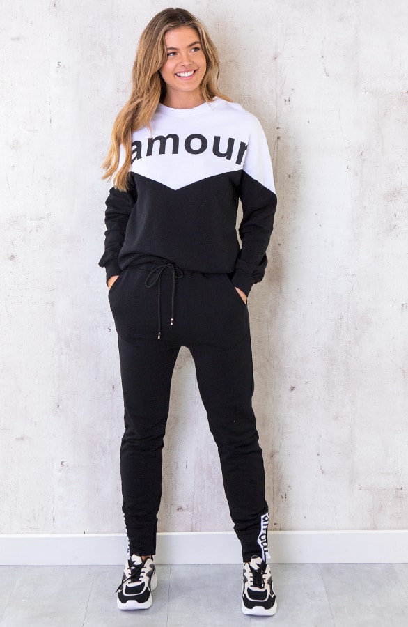 Comfy Broek Amour Zwart – shoparchief, foto 2