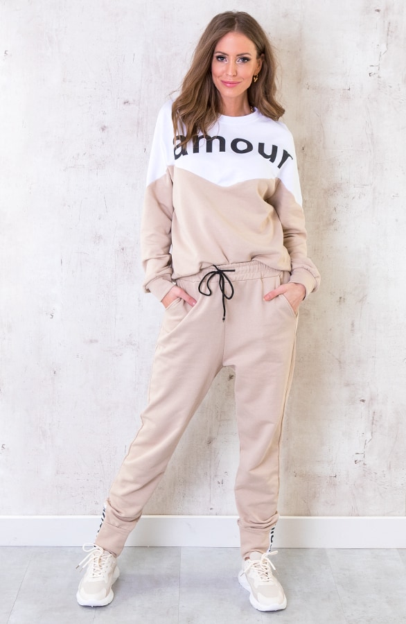 Comfy Sweater Amour Beige – shoparchief, foto 2